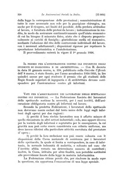 Le assicurazioni sociali pubblicazione della Cassa nazionale per le assicurazioni sociali