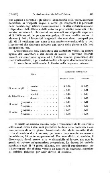 Le assicurazioni sociali pubblicazione della Cassa nazionale per le assicurazioni sociali