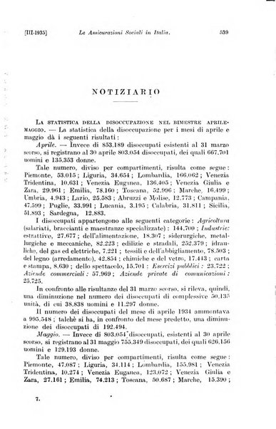 Le assicurazioni sociali pubblicazione della Cassa nazionale per le assicurazioni sociali