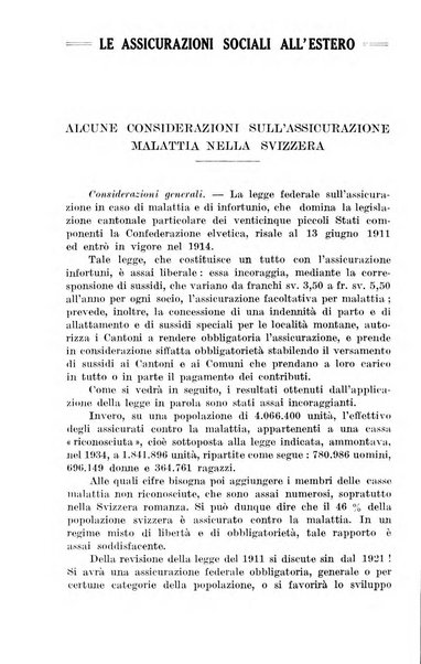 Le assicurazioni sociali pubblicazione della Cassa nazionale per le assicurazioni sociali