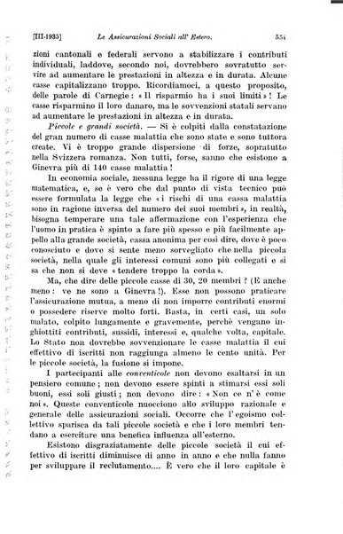 Le assicurazioni sociali pubblicazione della Cassa nazionale per le assicurazioni sociali