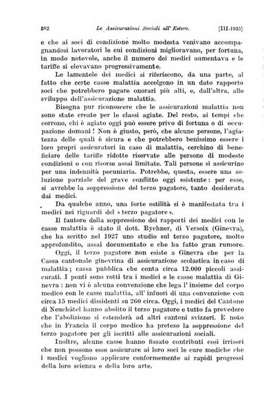 Le assicurazioni sociali pubblicazione della Cassa nazionale per le assicurazioni sociali