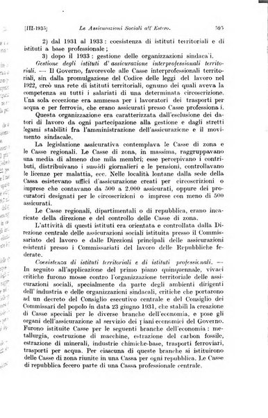 Le assicurazioni sociali pubblicazione della Cassa nazionale per le assicurazioni sociali