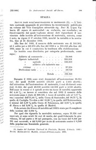 Le assicurazioni sociali pubblicazione della Cassa nazionale per le assicurazioni sociali