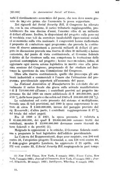 Le assicurazioni sociali pubblicazione della Cassa nazionale per le assicurazioni sociali