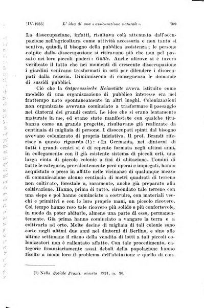 Le assicurazioni sociali pubblicazione della Cassa nazionale per le assicurazioni sociali