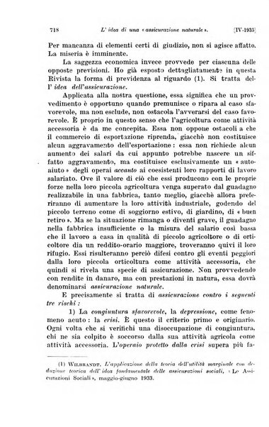 Le assicurazioni sociali pubblicazione della Cassa nazionale per le assicurazioni sociali