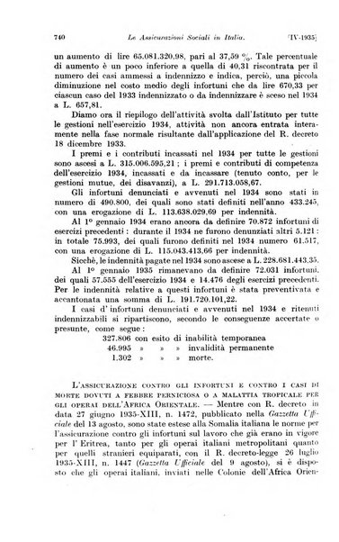 Le assicurazioni sociali pubblicazione della Cassa nazionale per le assicurazioni sociali