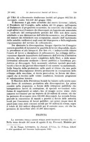 Le assicurazioni sociali pubblicazione della Cassa nazionale per le assicurazioni sociali