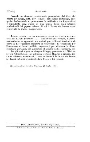 Le assicurazioni sociali pubblicazione della Cassa nazionale per le assicurazioni sociali