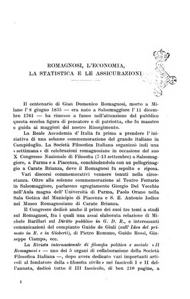 Le assicurazioni sociali pubblicazione della Cassa nazionale per le assicurazioni sociali