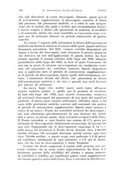 Le assicurazioni sociali pubblicazione della Cassa nazionale per le assicurazioni sociali