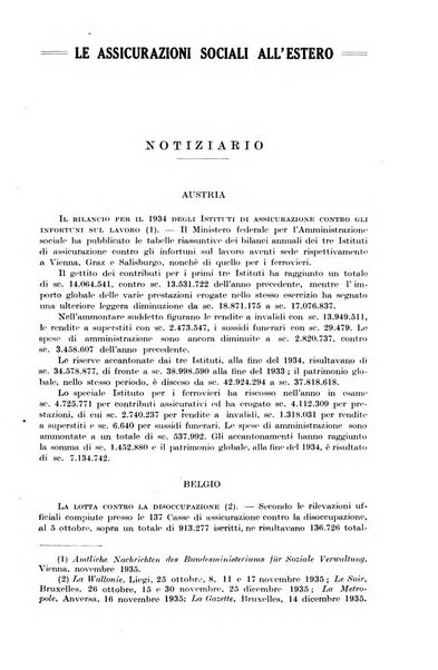 Le assicurazioni sociali pubblicazione della Cassa nazionale per le assicurazioni sociali