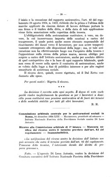 Le assicurazioni sociali pubblicazione della Cassa nazionale per le assicurazioni sociali