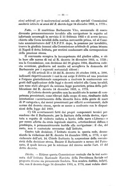 Le assicurazioni sociali pubblicazione della Cassa nazionale per le assicurazioni sociali