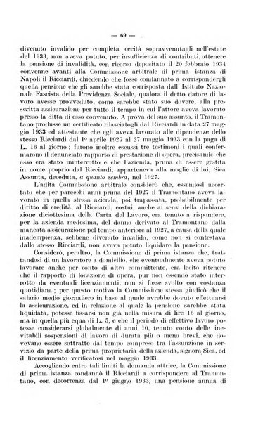 Le assicurazioni sociali pubblicazione della Cassa nazionale per le assicurazioni sociali