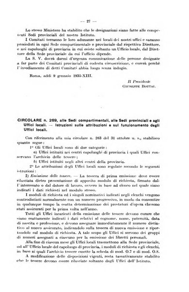 Le assicurazioni sociali pubblicazione della Cassa nazionale per le assicurazioni sociali