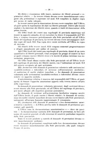 Le assicurazioni sociali pubblicazione della Cassa nazionale per le assicurazioni sociali