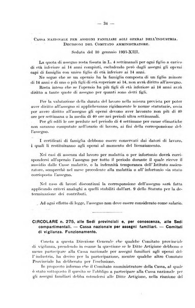 Le assicurazioni sociali pubblicazione della Cassa nazionale per le assicurazioni sociali