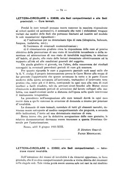 Le assicurazioni sociali pubblicazione della Cassa nazionale per le assicurazioni sociali