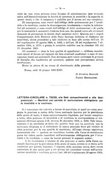 Le assicurazioni sociali pubblicazione della Cassa nazionale per le assicurazioni sociali