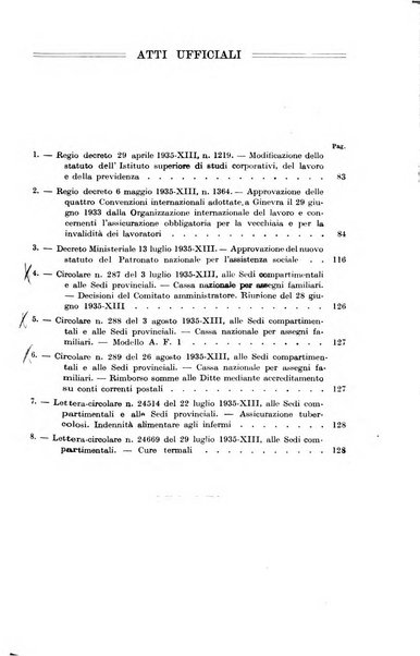 Le assicurazioni sociali pubblicazione della Cassa nazionale per le assicurazioni sociali