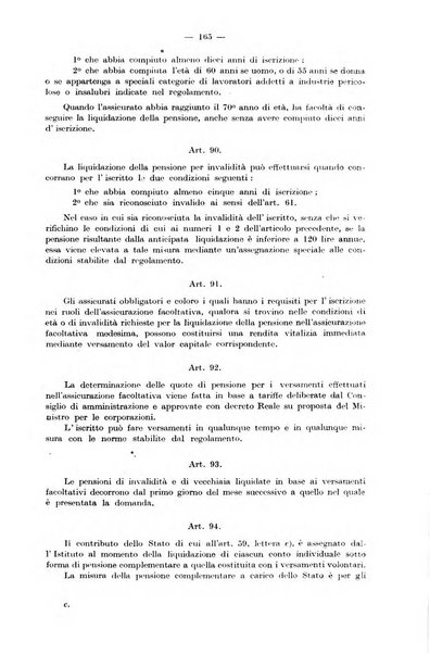 Le assicurazioni sociali pubblicazione della Cassa nazionale per le assicurazioni sociali