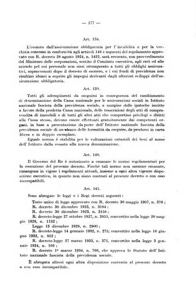 Le assicurazioni sociali pubblicazione della Cassa nazionale per le assicurazioni sociali