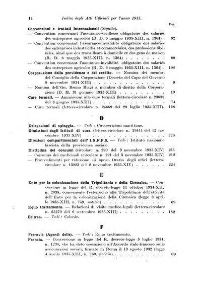 Le assicurazioni sociali pubblicazione della Cassa nazionale per le assicurazioni sociali