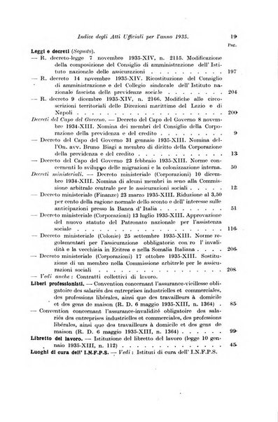 Le assicurazioni sociali pubblicazione della Cassa nazionale per le assicurazioni sociali