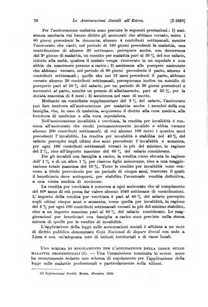 Le assicurazioni sociali pubblicazione della Cassa nazionale per le assicurazioni sociali