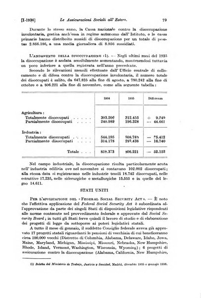 Le assicurazioni sociali pubblicazione della Cassa nazionale per le assicurazioni sociali