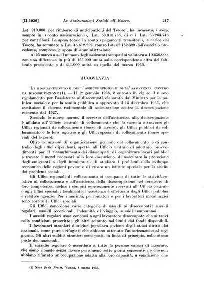 Le assicurazioni sociali pubblicazione della Cassa nazionale per le assicurazioni sociali