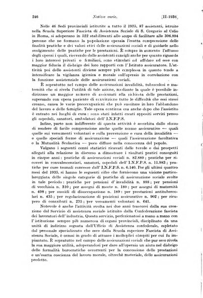 Le assicurazioni sociali pubblicazione della Cassa nazionale per le assicurazioni sociali