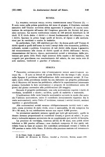 Le assicurazioni sociali pubblicazione della Cassa nazionale per le assicurazioni sociali