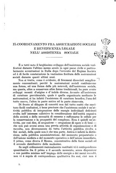 Le assicurazioni sociali pubblicazione della Cassa nazionale per le assicurazioni sociali