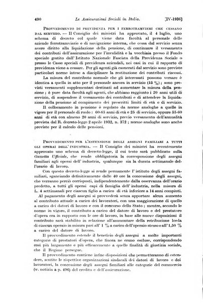 Le assicurazioni sociali pubblicazione della Cassa nazionale per le assicurazioni sociali