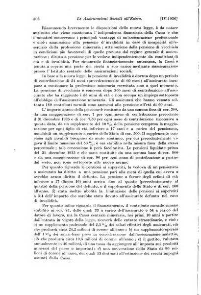 Le assicurazioni sociali pubblicazione della Cassa nazionale per le assicurazioni sociali