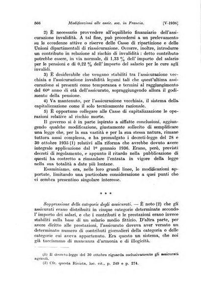 Le assicurazioni sociali pubblicazione della Cassa nazionale per le assicurazioni sociali