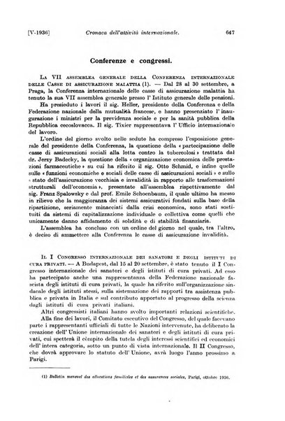 Le assicurazioni sociali pubblicazione della Cassa nazionale per le assicurazioni sociali