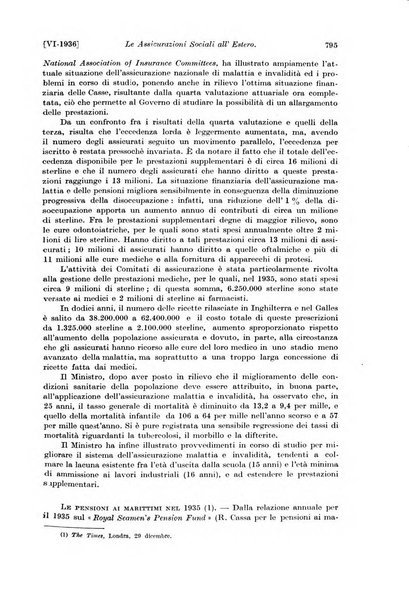 Le assicurazioni sociali pubblicazione della Cassa nazionale per le assicurazioni sociali