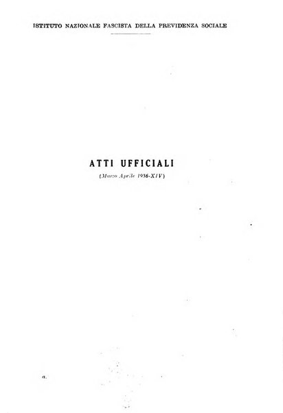 Le assicurazioni sociali pubblicazione della Cassa nazionale per le assicurazioni sociali