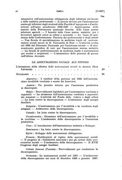 Le assicurazioni sociali pubblicazione della Cassa nazionale per le assicurazioni sociali