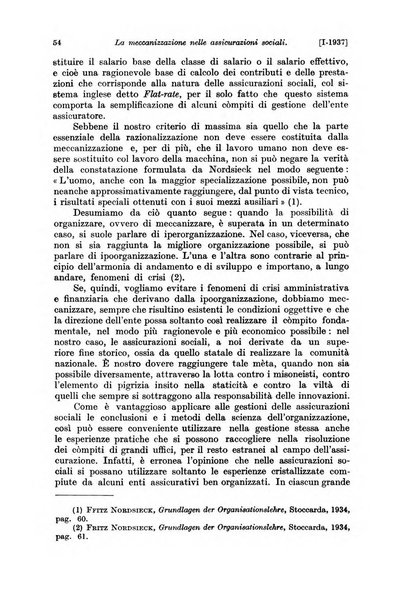 Le assicurazioni sociali pubblicazione della Cassa nazionale per le assicurazioni sociali