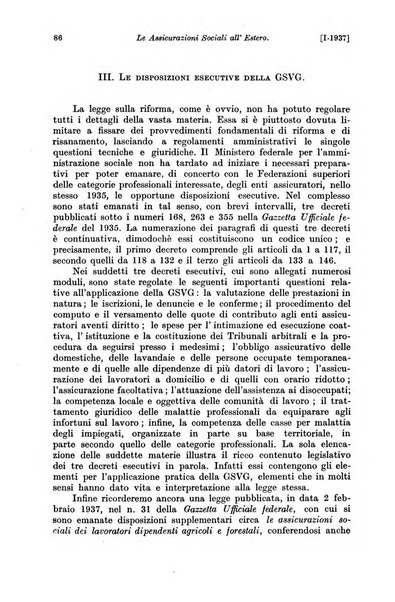 Le assicurazioni sociali pubblicazione della Cassa nazionale per le assicurazioni sociali