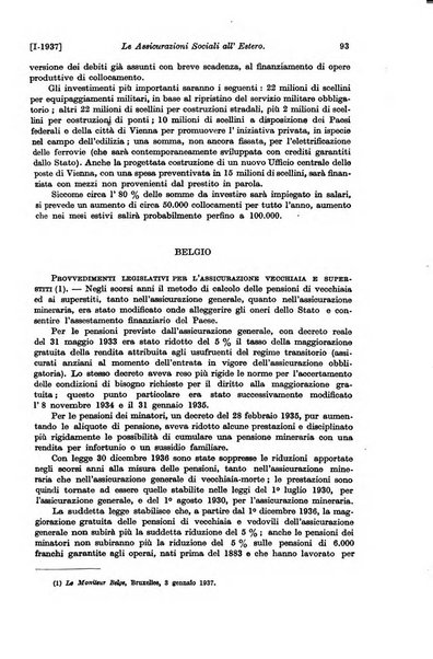 Le assicurazioni sociali pubblicazione della Cassa nazionale per le assicurazioni sociali