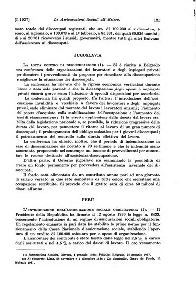 Le assicurazioni sociali pubblicazione della Cassa nazionale per le assicurazioni sociali