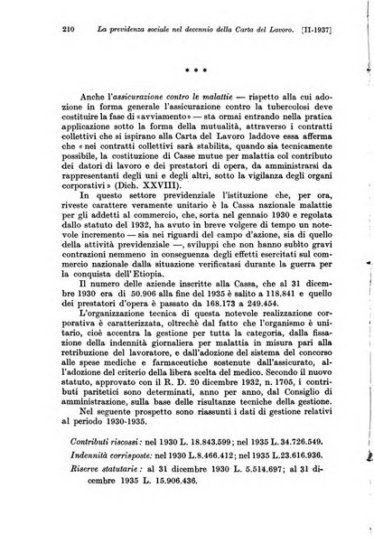 Le assicurazioni sociali pubblicazione della Cassa nazionale per le assicurazioni sociali