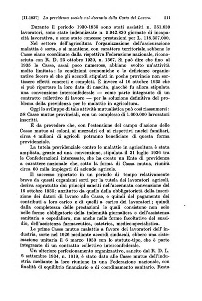 Le assicurazioni sociali pubblicazione della Cassa nazionale per le assicurazioni sociali