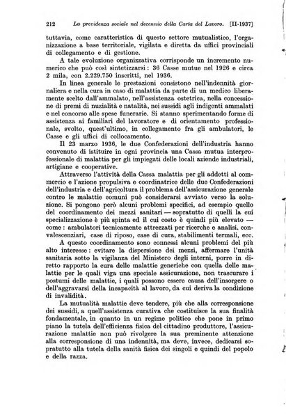 Le assicurazioni sociali pubblicazione della Cassa nazionale per le assicurazioni sociali